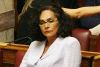 Η Σοφία Σακοράφα στα έδρανα της βουλής