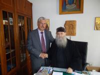 Ο Μιχάλης Ταμήλος με τον Αλέξιο Τρίκκης