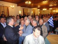 Πολύ μεγάλη σε όγκο και παλμό συγκέντρωση του Ηλία Βλαχογιάννη στην Πύλη