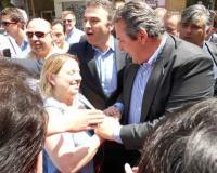 Tην χαιρέτησε επτά φορές ο αρχηγός...!