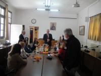 Ευχές για την γιορτή του δέχθηκε ο Δήμαρχος Πύλης Κώστας Κουφογάζος