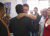 Ευχές δέχθηκε ο Κώστας Σκρέκας