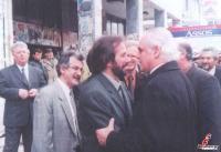 Συνάντηση των συντρόφων Θανάση Τσιάρα και Άκη Τσοχατζόπουλου