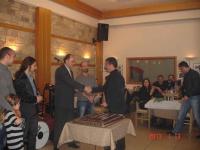 Ο Ιππικός Σύλλογος Τρικάλων έκοψε  την βασιλόπιτα  στην ταβέρνα ''Θράκα'' στα Μεγάλα Καλύβια Τρικάλων