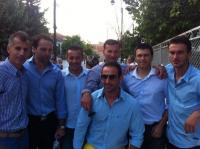 Όλα τα φιλαράκια στο γάμο του Μάκη Αγγελόπουλου     