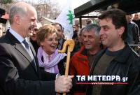 Επίσκεψη Γιώργου Παπανδρέου στην Τρυγόνα  12 Μαρτίου 2007 