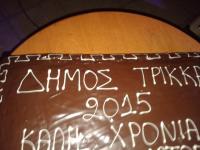  Με αισιοδοξία υποδέχθηκαν οι Τρικαλινοί το 2015 στην Κεντρική πλατεία