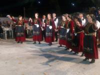 Ο Σύλλογος με τα χορευτικά του, παραβρέθηκαν επίσης την Παρασκευή στην 