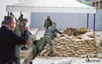 Αποκλειστικές εικόνες από την απενεργοποίηση της βόμβας στο Κορδελιό (ΦΩΤΟ)