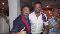 Προεδρικός γάμος με… κυανέρυθρη απόχρωση