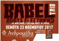 BABEL TRIO - Πέμπτη 23 Νοεμβρίου στην Ανδρομέδα μουσικό στέκι  