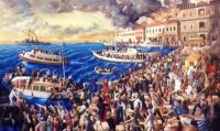Οι τελευταίοι Έλληνες στρατιώτες εγκαταλείπουν την Σμύρνη - Αρχίζουν οι σφαγές