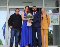 Πολιτικός γάμος στο Δημαρχείο Φαρκαδόνας