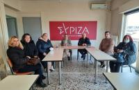Ο ΣΥΡΙΖΑ-ΠΣ Τρικάλων με τους εργαζόμενους 