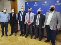 Συνάντηση Σόλωνα Κωτούλα με τον Υπουργό Υγείας Θάνο Πλεύρη