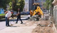 Αναπλάσεις πεζοδρομίων από τον Δ. Τρικκαίων