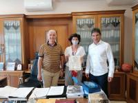Συνάντηση Δημάρχου με την Διευθύντρια της Μουσικής Σχολής του Δήμου Μετεώρων