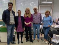Επίσκεψη Δριτσέλη στη ΔΥΠΑ Τρικάλων