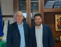 Επίσκεψη του υπ. βουλευτή του ΠΑΣΟΚ –ΚΙΝΑΛ κ. Γιώργου Ηλιάδη στη Δ.Π.Ε. Τρικάλων