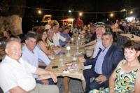 Ο... Πύλης Κώστας Μαράβας στο Κοτρώνι για τον Εσπερινό της Αγίας Παρασκευής