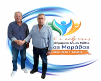 Ο Γιώργος Χονδρός συνταξιούχος δασοθηροφύλακας με τον Κώστα Μαράβα