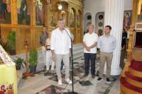Στον  Εσπερινό του Αγίου Ευσταθίου ο Δήμαρχος Πύλης