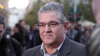 O  Δ.  Κουτσούμπας  στην κεντρική προεκλογική  συγκέντρωση Τσιαπλέ & Κρίκη στη Λάρισα
