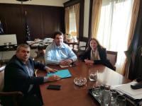 Στον αναπλ. Υπουργό Εσωτερικών Θεόδωρο Λιβάνιο ο Κώστας Μαράβας