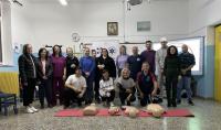 «Παροχή Πρώτων Βοηθειών & Χρήση Αυτόματου Εξωτερικού Απινιδωτή (AED)» στη Λυγαριά του Δήμου Πύλης