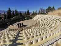 Έτοιμες οι νέες κερκίδες στο Υπαίθριο Δημοτικό Θέατρο των Τρικάλων