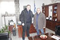Συνάντηση Μαράβα με τον Δήμαρχο  Αργιθέας κ. Ανδρέα Στεργίου