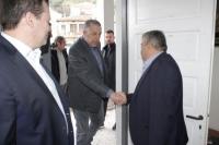 Ο Υφυπουργός Υποδομών –Μεταφορών Νικόλαος Ταχιάος  στο Δημαρχείο Πύλης