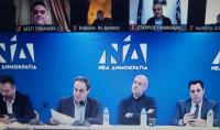 Τηλεδιάσκεψη  των Προέδρων ΔΕΕΠ με την κεντρική διοίκηση της ΝΔ.