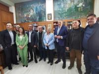 13,1 εκ.€ για το αρδευτικό δίκτυο της ΠΕ Τρικάλων παρουσία Σταϊκούρα στο Δημαρχείο Τρικκαίων