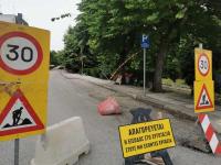 Συνεχίζεται στην οδό Όθωνος η ανάπλαση στις όχθες του Ληθαίου