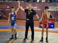 5ος στο Ευρωπαϊκό πρωτάθλημα πάλης U15 ο Δημήτρης Δημόπουλος