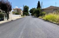 Ασφαλτοστρώσεων συνέχεια στα Τρίκαλα