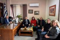 Συνάντηση του Θεματικού Αντιπεριφερειάρχη Παιδείας με τον Διευθυντή Πρωτοβάθμιας Εκπαίδευσης Τρικάλων