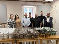 Πασχαλινό τραπέζι από το Κοινωνικό Εστιατόριο του Δήμου Τρικκαίων