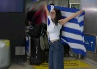 Αποθεωτική υποδοχή για την Klavdia στο “Ελευθέριος Βενιζέλος” – «Η 6η θέση για μένα πραγματικά ήταν νίκη!»