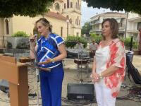  Μεγάλη αγκαλιά αγάπης στη γιορτή του ΚΔΑΠ ΜΕΑ «ΗΦΑΙΣΤΟΣ» στην Αγία Μονή με “παρέα” τον Μητροπάνο