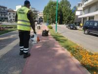 Παραποτάμια περιποίηση για το πράσινο στα Τρίκαλα