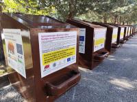  Ο Δήμος Μετεώρων παρέλαβε 15 «έξυπνους» κάδους απορριμμάτων για την προστασία από την αρκούδα