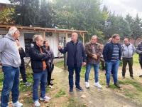 Θέματα Ρομά στην επίσκεψη Σακκά στον οικισμό Πύργου