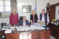 Υπογραφή Σύμβασης Έργου από τον Δήμαρχο Πύλης από τον Δήμαρχο Πύλης Κωνσταντίνο Μαράβα - «ΑΠΟΚΑΤΑΣΤΑΣΗ ΖΗΜΙΩΝ ΣΤΗΝ Δ.Ε. ΑΙΘΗΚΩΝ»