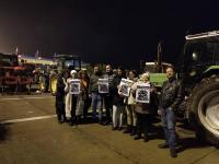 Η Φυλική Αταξία στο μπλόκο του Λόγγου για τις αγρότισσες και τους αγρότες 