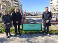 Ανανεωμένη η παιδική χαρά στην πλατεία Βουβής – Ευχαριστίες Δημάρχου Τρικκαίων στις αδελφές Καλογερομήτρου για τη δωρεά