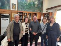 Συνάντηση Δημάρχου Τρικκαίων Σακκά - ΔΣ Συλλόγου Φίλων Σιδηροδρόμου Τρικάλων
