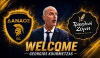 Ο Γιώργος Κουρμέτζας στο «τιμόνι» του Δαναού για τη National League 2
